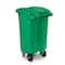 Toter 32 Gal. Lime Green Organics Trash Can with Wheels and Lid ACG32 - alternate 5